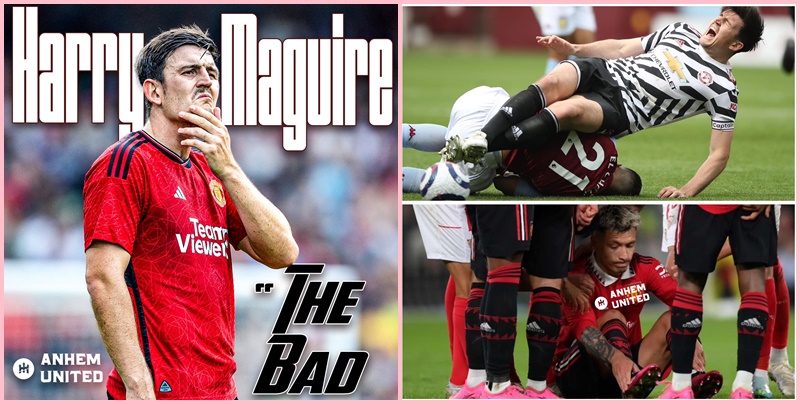 Năm 2021 Maguire đã dính phải 1 chấn thương nặng Năm 2021 Maguire đã dính phải 1 chấn thương nặng