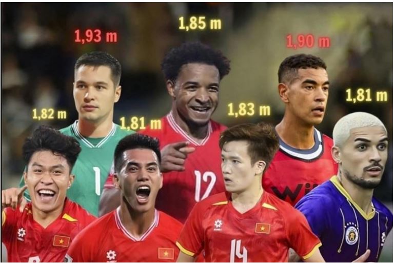 ĐT Việt Nam sở hữu dàn thủ môn cao gần 1m90